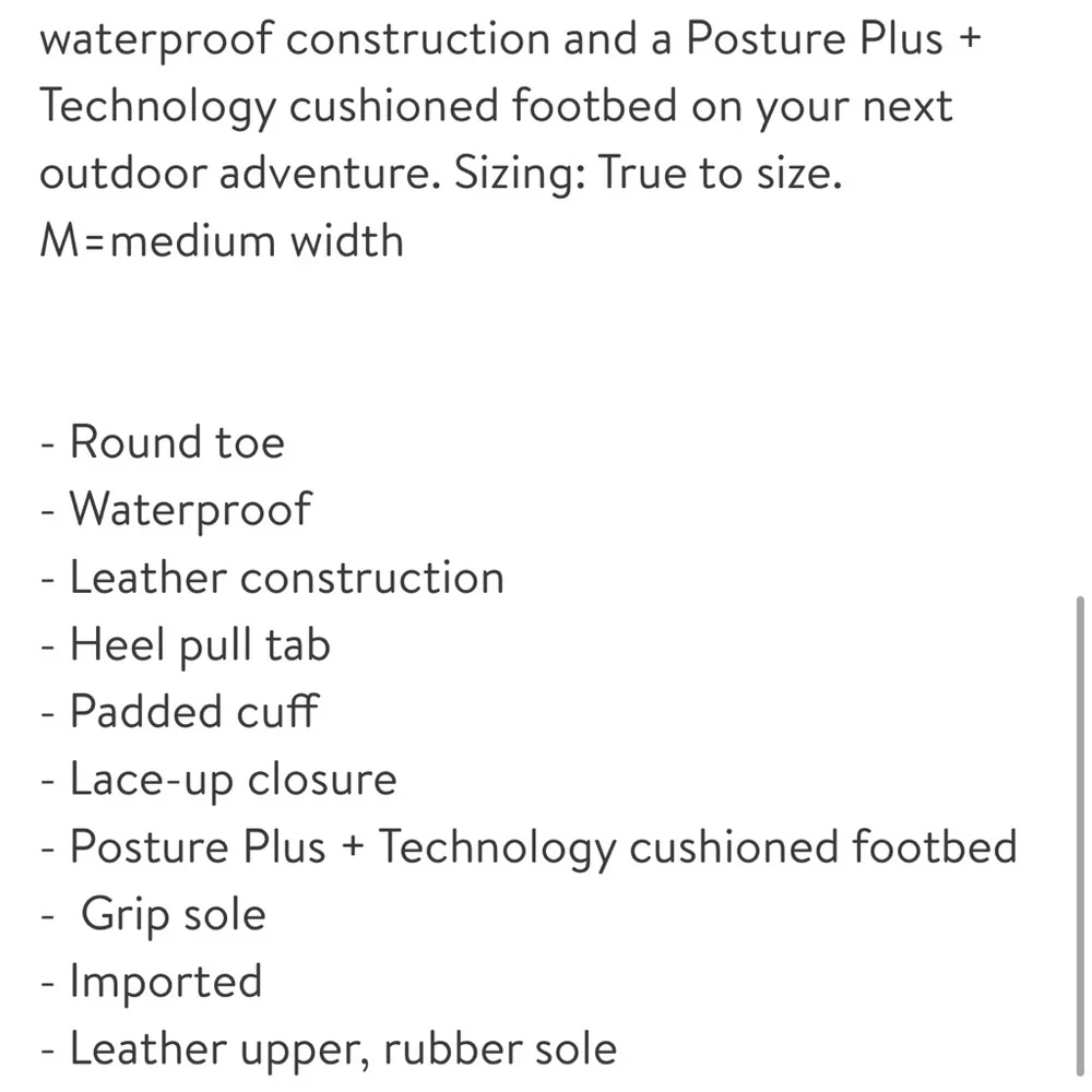 BareTraps Charles Waterproof Leather Lace-Up 8.5 - Picture 3 of 12